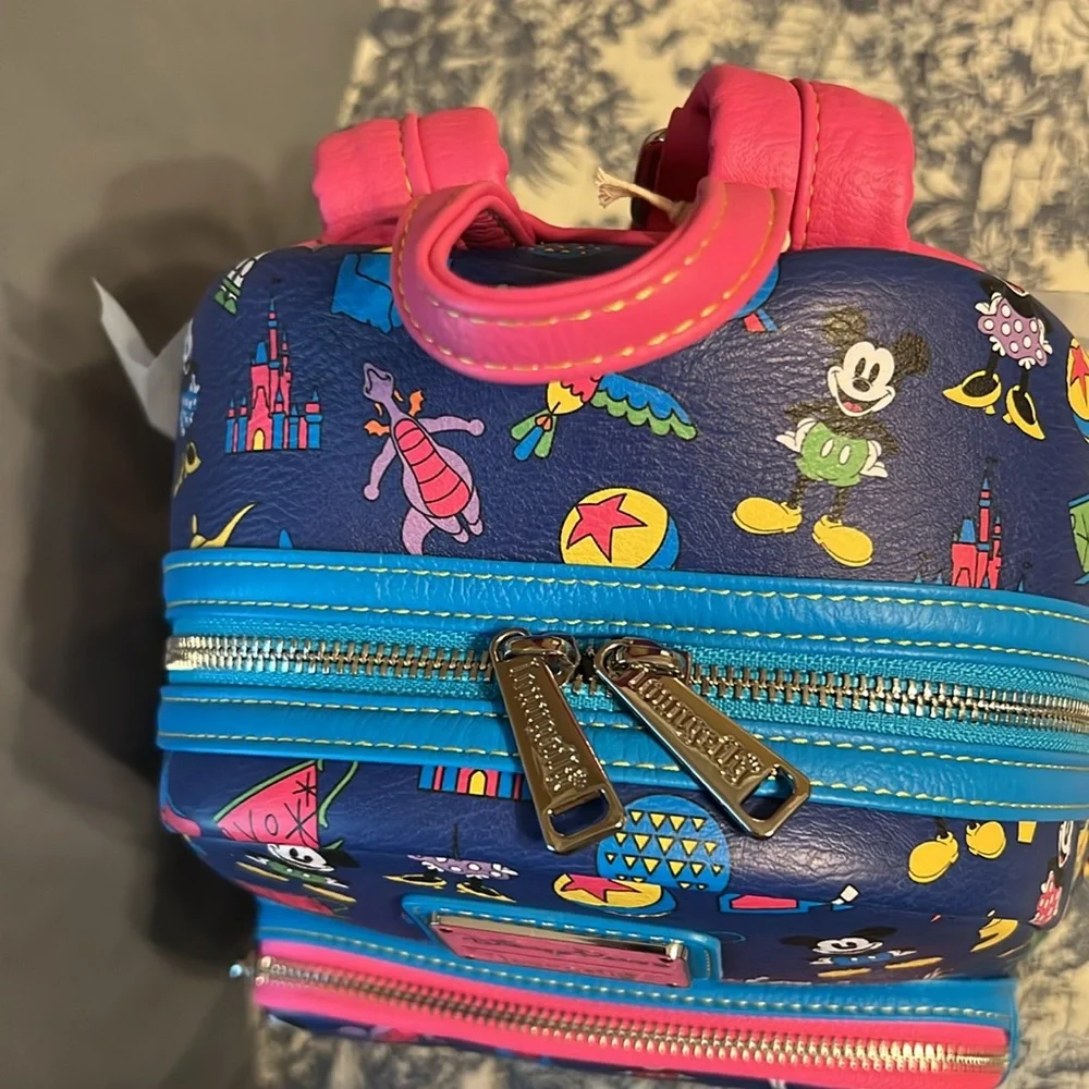 Mickey Mouse and Friends Loungefly Mini Backpack, NWT